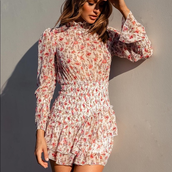 PRINCESS POLLY GUETTA MINI DRESS - Picture 1 of 8